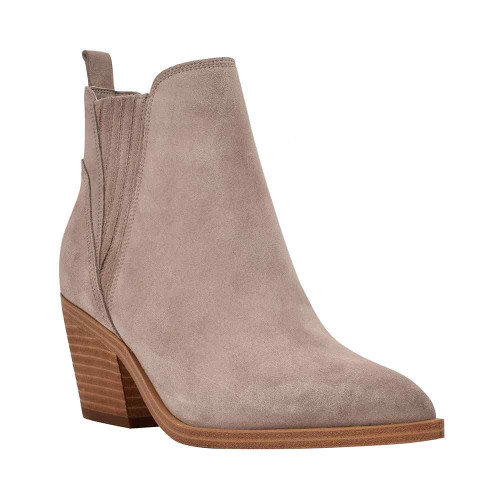 Women's Marc Fisher Teona Leather Pointed Toe Bootie Main