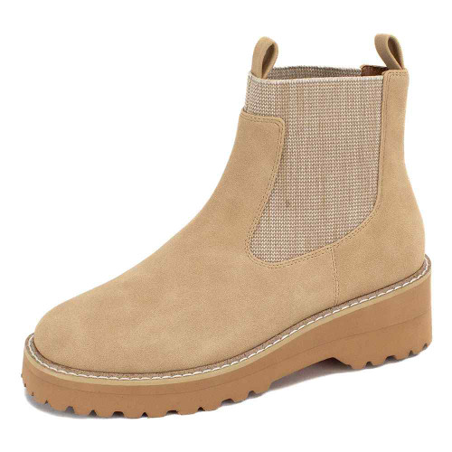 Women's Yellowbox Idela Chelsea Sand Brown Boot