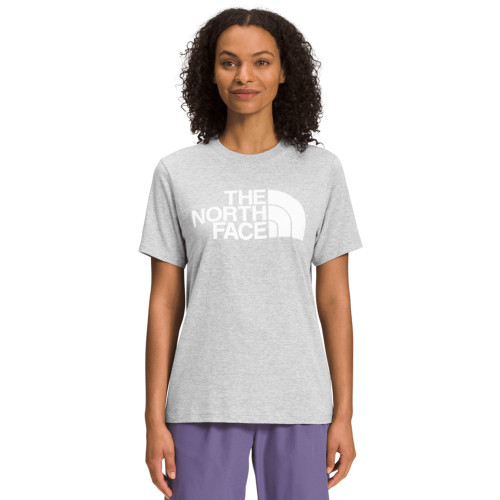 Women's The North Face Short Sleeve Half Dome Light Grey T-Shirt
