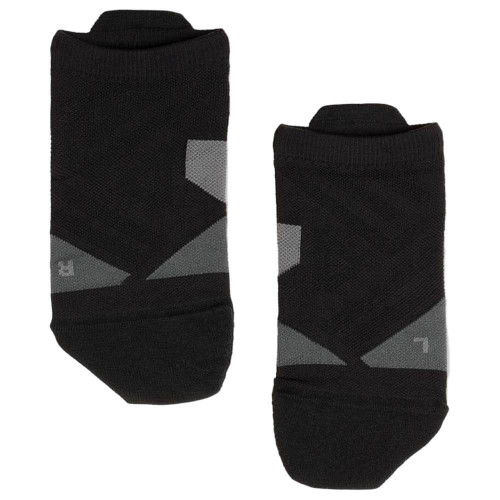 Women's On Performance Low Sock Black Flat