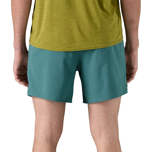 Men's Patagonia Trailfarer Wetland Blue Short back Men's Patagonia Trailfarer Wetland Blue Short back