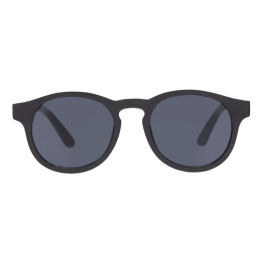 Kids Babiators Keyhole Sunglasses in Black Ages 0-2 Front Kids Babiators Keyhole Sunglasses in Black Ages 0-2 Front