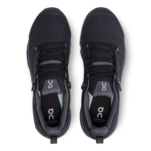 Men's On Cloudwander Waterproof Black / Eclipse Top