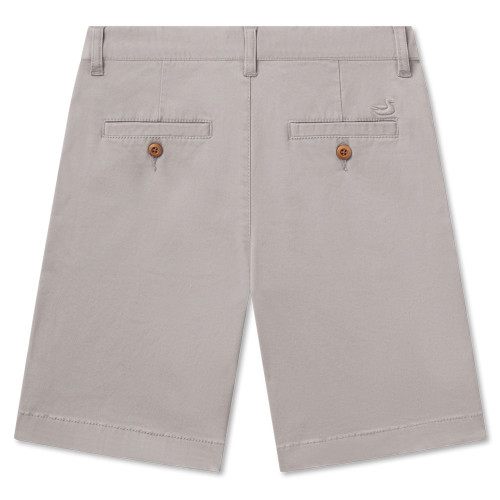 Boys' Southern Marsh Regatta Stretch Light Gray Short back