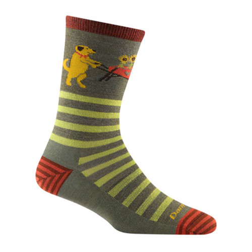 Women's Darn Tough Animal Haus Lifestyle Sock Herb Main