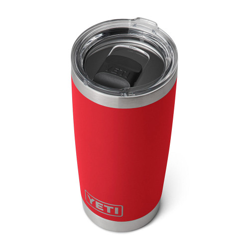 Yeti Rambler 20 oz Rescue Red Tumbler with Magslider Lid