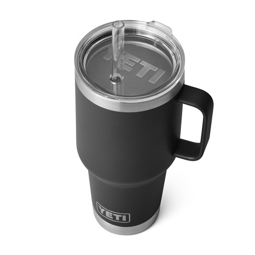 Yeti Rambler 35 oz Travel Mug with Straw Lid - Black
Top