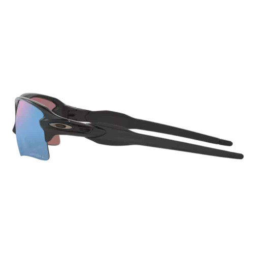 Oakley Flak 2.0 XL Prizm Deep Water Polarized Sunglasses - Matte Black Side Oakley Flak 2.0 XL Prizm Deep Water Polarized Sunglasses - Matte Black Side