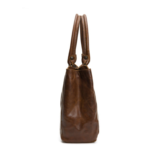 Fyre Melissa Dark Brown Tote side