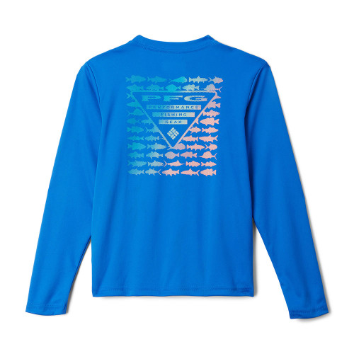 KIDS FISHING SHIRT BLUE PICNIC 23