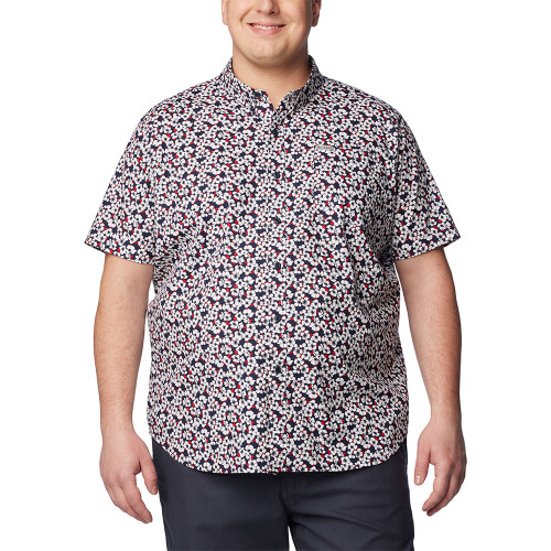 Men's Columbia Rapid Rivers Printed Short Sleeve Shirt - Tall | Eagle Eye  Outfitters