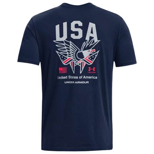 Under Armour Freedom Chest Flag Short-Sleeve T-Shirt for Kids