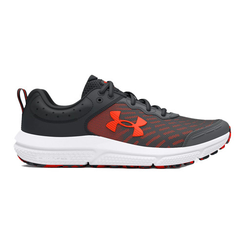 Boys' Under Armour Grade School Assert 10 Running Sneaker Castlerock Outer Side