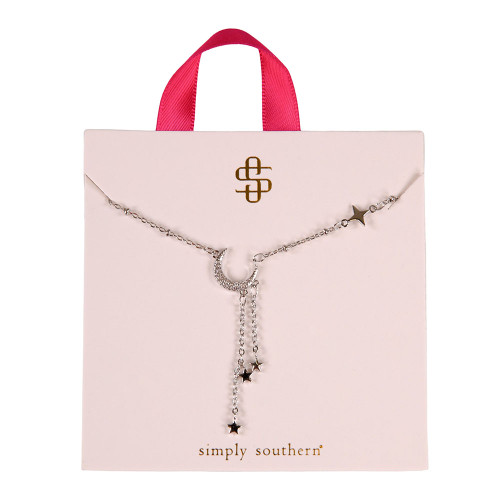 Simply Southern Dainty Necklace- Moon
