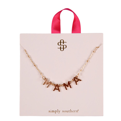 Simply Southern Dainty Necklace- Mama