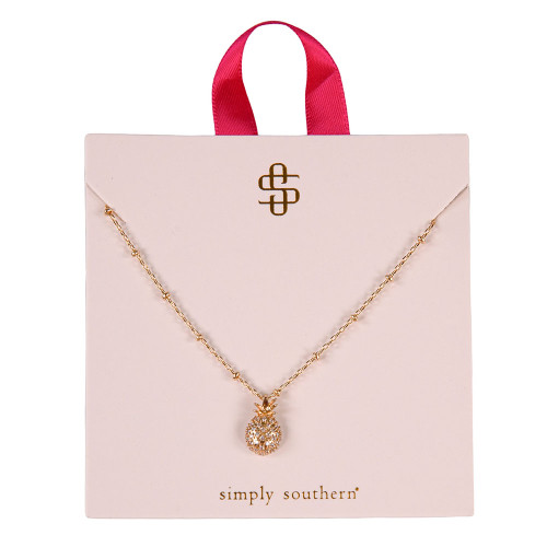 Simply Southern Dainty Necklace- Pine