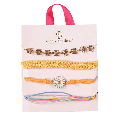 Simply Southern Bracelet Set- Daisy Fly Simply Southern Bracelet Set- Daisy Fly