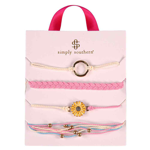 Simply Southern Bracelet Set- Sunflwr Simply Southern Bracelet Set- Sunflwr