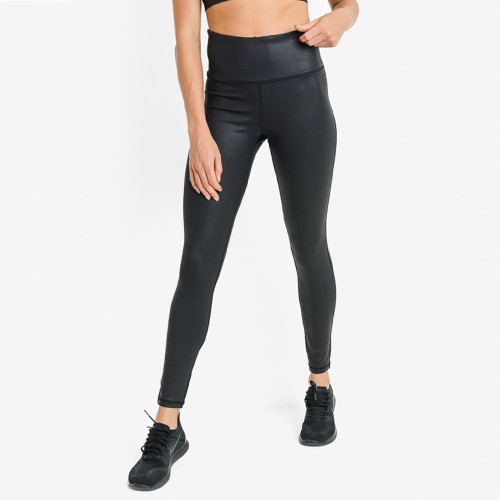 Venice Crossover Waist Leggings, Mono B