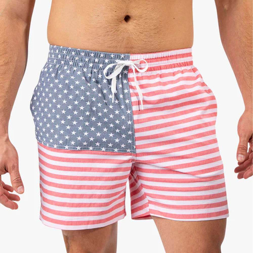 Men's Chubbies 5.5" The 'Mericas Swim Trunk Front Men's Chubbies 5.5" The 'Mericas Swim Trunk Front
