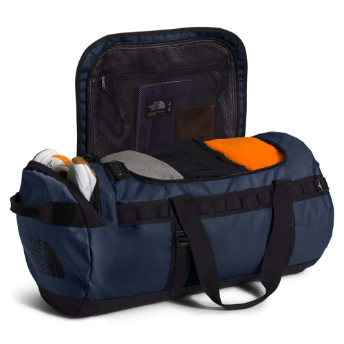 The North Face Base Camp Medium Duffel -92A Summit Navy/Black Open The North Face Base Camp Medium Duffel -92A Summit Navy/Black Open