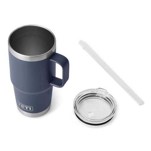 YETI Rambler 20 oz Travel Mug Navy