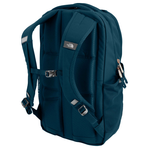 Women's The North Face Jester Luxe Backpack Back 0Ou Midnight Petrol Burnt Coral metallic  Back