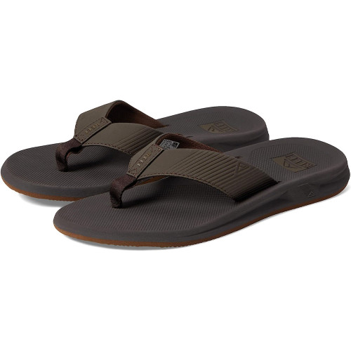 Sanuk Aloha Cowboy Flip Flop - Dark Brown - Mens - Shoplifestyle