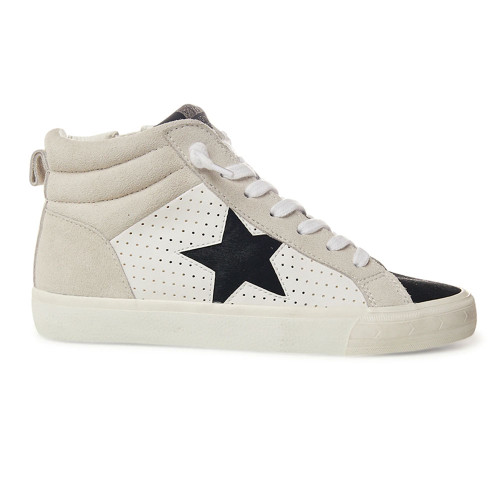 Women's Vintage Havana Lester RO High Top Black Multi Sneaker side