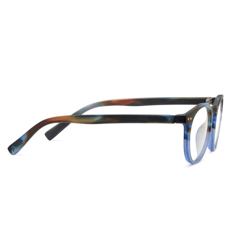Women's Peeper Rumor Glasses- Blue Multi Horn