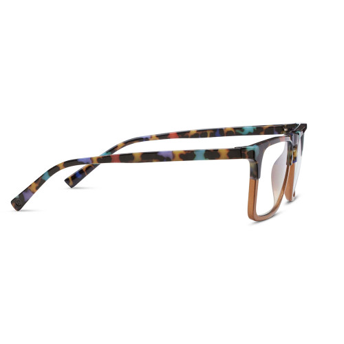 Men's Peepers Traveler Glasses - Bronze Peepfetti Tortoise   Side