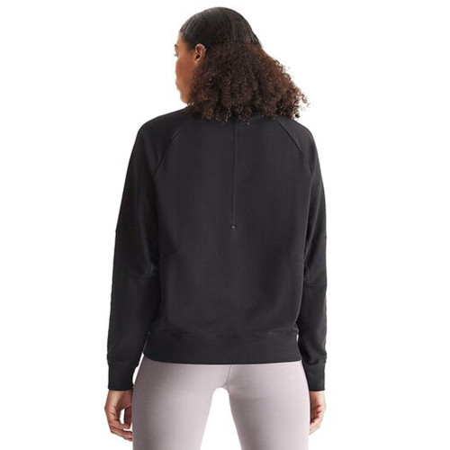 Women's On Movement Crewneck Black Sweatshirt back Women's On Movement Crewneck Black Sweatshirt back