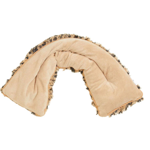 Warmies Leopard Microwavable Neck Wrap Back