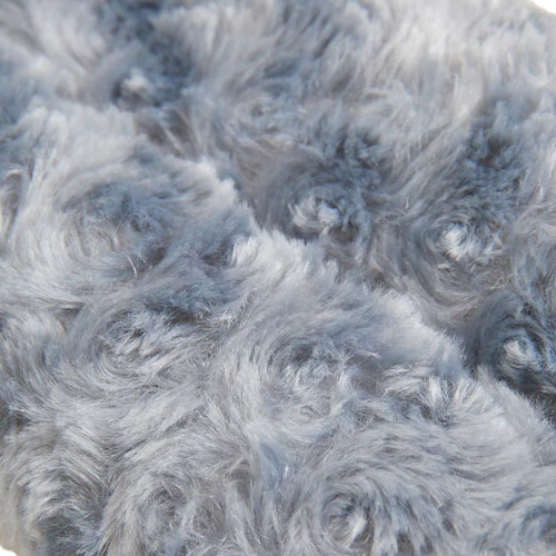 Warmies Curly Gray Microwavable Neck Wrap Detail Warmies Curly Gray Microwavable Neck Wrap Detail