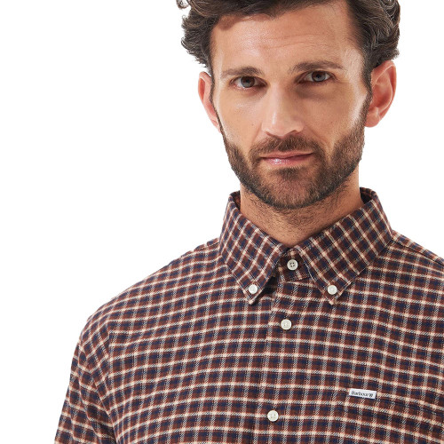 Men's Barbour Tanlaw Regular Shirt in Rustic Angel Men's Barbour Tanlaw Regular Shirt in Rustic Angel