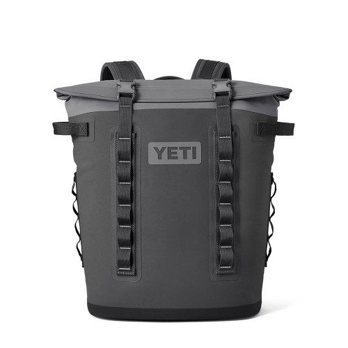 Front of Yeti Hopper M20 Charcoal Backpack Cooler