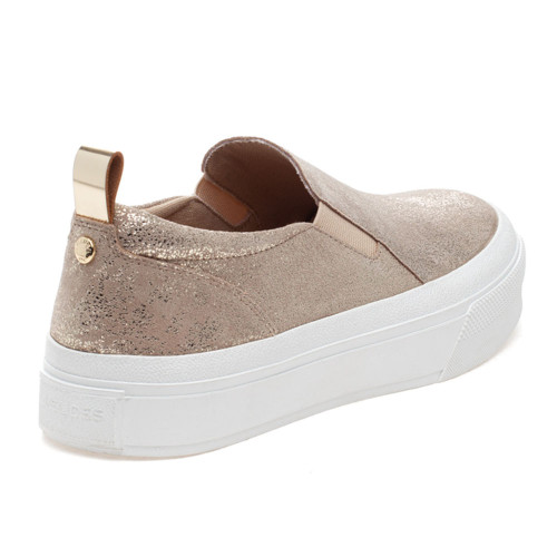 Women's J/Slides Gia Slip On Light Gold Metallic Sneaker heel Women's J/Slides Gia Slip On Light Gold Metallic Sneaker heel