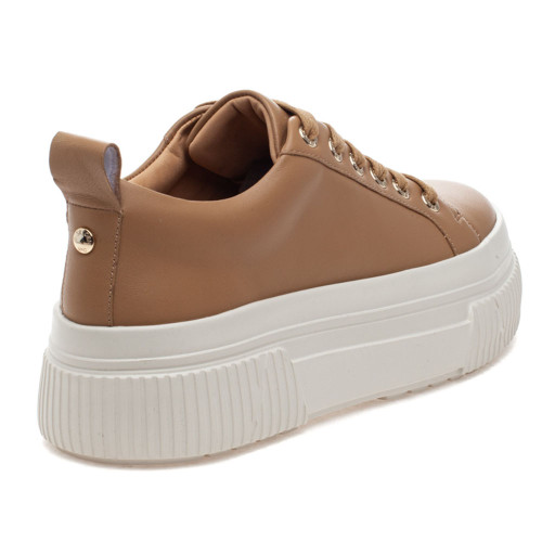 Women's J/Slides West Platform Nude Sneaker back Women's J/Slides West Platform Nude Sneaker back