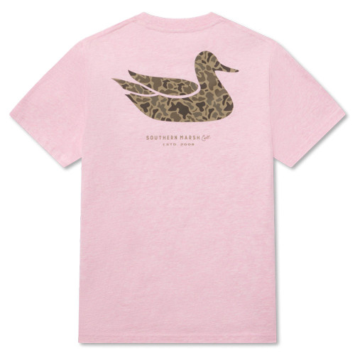 ★ SHALOM★ Pink Duck In Trouble Tee Boys' Southern Marsh Duck Originals Tee - Camo | Eagle Eye