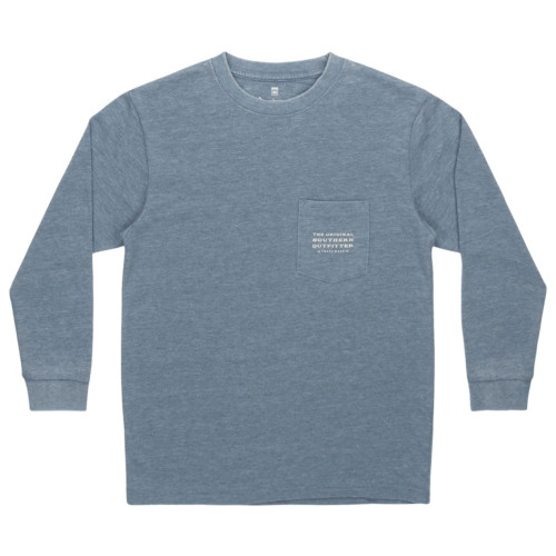 Boys' Southern Marsh Seawash Etched Formation Slate Tee front Boys' Southern Marsh Seawash Etched Formation Slate Tee front