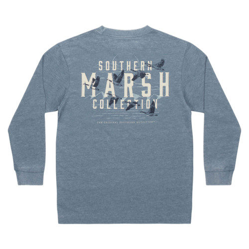 Boys' Southern Marsh Seawash Etched Formation Slate Tee