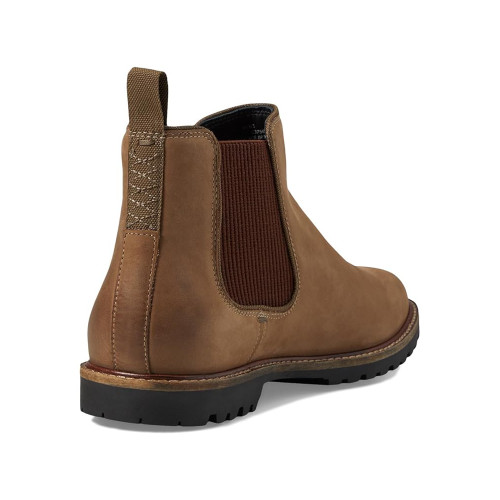 Men's Cole Haan Midland Lug Chelsea Boot Nubuck Black Water Resistant Heel Men's Cole Haan Midland Lug Chelsea Boot Nubuck Black Water Resistant Heel