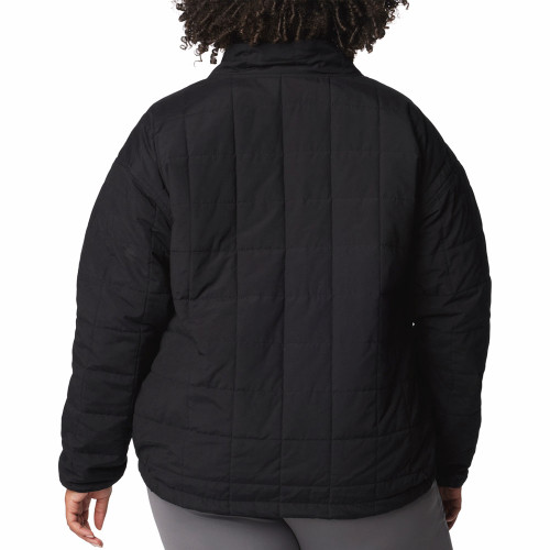Women's Columbia Chatfield Hill II Plus Size Jacket Black Back