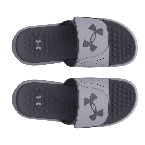 Boys' Under Armour Ignite 7 Sandal Mod Gray Pitch Top Pair