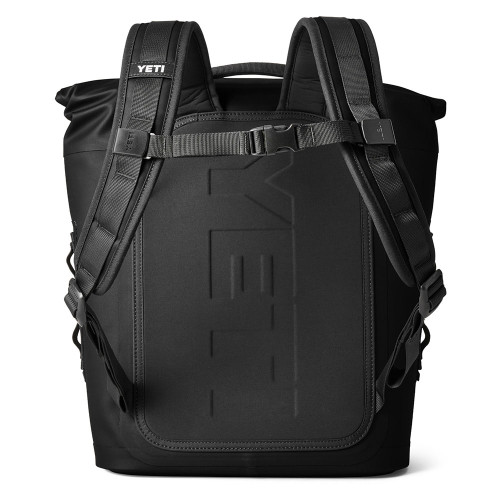 Yeti Hopper M12 Backpack All Black Cooler back