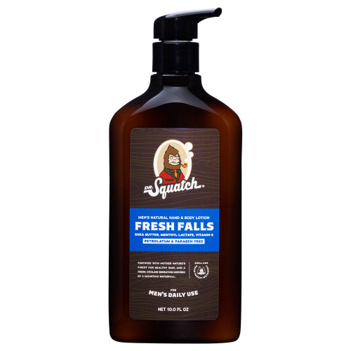 Dr. Squatch Fresh Falls Hand & Body Lotion Front