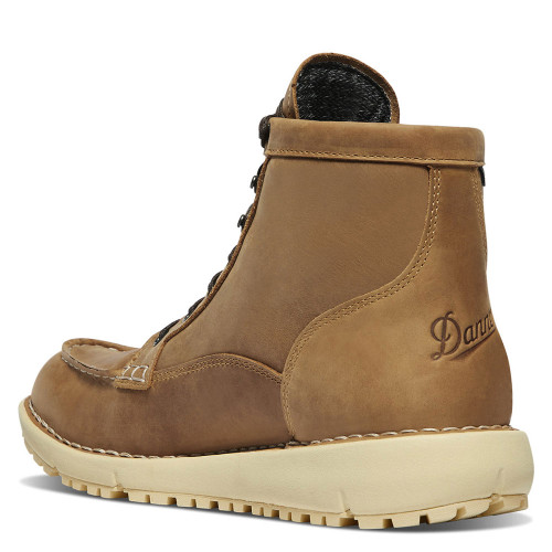 Men's Danner Logger Moc 917 GTX Boot in Bone Brown Back