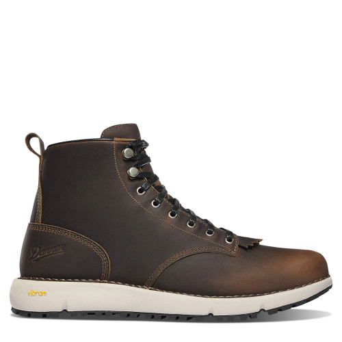Men's Danner Logger 917 Boot in Chocolate Chip Side Angle Men's Danner Logger 917 Boot in Chocolate Chip Side Angle