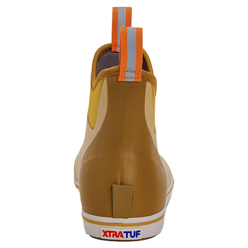 Men's XTRATUF Ankle Deck Boot Tan Heel