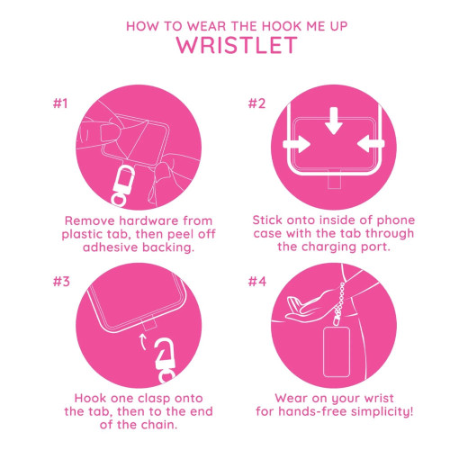 Oventure Hook Me Up Chain Wristlet How To 2